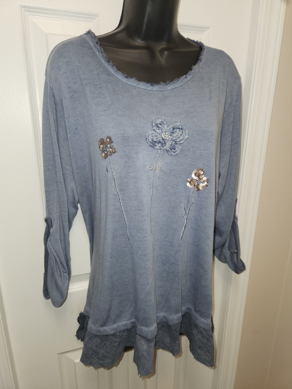 🍉M Made In Italy Floral Tunic
